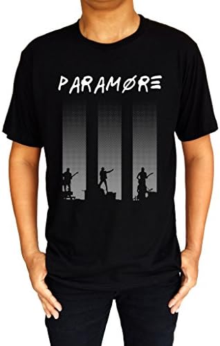 Paramore Rock Punk Emo Butterfly Band Logo Mens T-Shirt X-Large Black