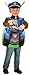 Rubie's Paw Patrol 3D Chase Candy Catcher Child Costume, Toddler
