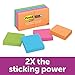 Post-it 622-8SSAU Super Sticky Notes Pad, 1-7/8 x 1-7/8-Inches, Rio de Janeiro Collection, 8 Count (Pack of 1) primary