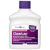 Basic Care Clearlax Polyethylene Glycol 3350 Osmotic Laxative, 26.9 Ounce