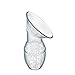 Breast Pump,Manual Breast Pump Food-Grade Liquid Silicone BPA-Free with Protective Lid, Portable Design Ideal for Travel, Camping