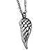 COCO Park Stainless Steel Angel Wing Ash Pendant Cremation Jewelry Urn Necklace Keepsake