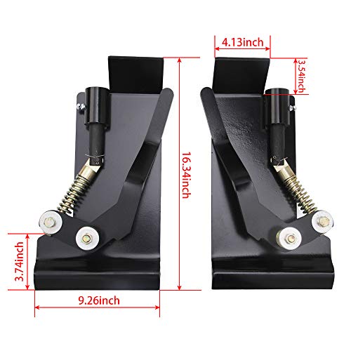 Skid Steer Quick Tach Conversion Adapter Latch Box Weld On QTK