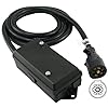 Conntek-7-Way-Plug-Inline-Trailer-Cord-with-7-Gang-Junction-Box