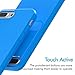 Ace Teah 5 Pack iPhone 7/8 Plus TPU Case Protective Shell Cover Slim Fit Shockproof Scratch Resistant Flexible TPU Bumper Case for iPhone 7 Plus 8 Plus - Jet Black, White, Purple, Cyan, Blue