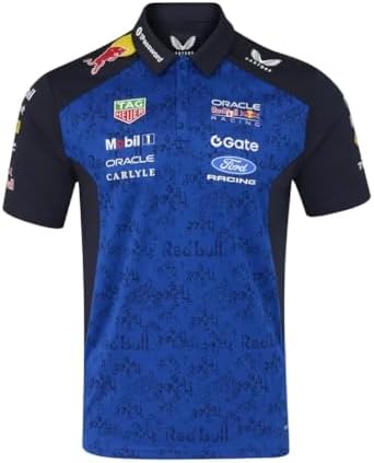 Amazon.com: Castore Men's Red Bull Racing F1 2024 Team Button Down