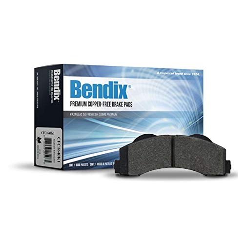 Bendix Priority1 CFM394A Semi-Metallic Front Brake Pads for Select Models Audi 100 Quattro, 200, 200 Coupe Jaguar Vanden Plas, XJ6, XJ8, XJ12, XJR, XK8 Image