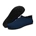 L-RUN Mens Water Aerobics Shoes for Beach Swim Navy XXL(W:12-13,M:9-9.5) M US