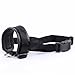 Niteangel Quick Fit Nylon Dog Muzzle, Adjustable Loop (L & XL, Black)
