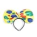 EBTOYS Clown Headband Hair Hoop Headwear for Halloween Carnival Circus Costume Fancy Dress Woman Hairband