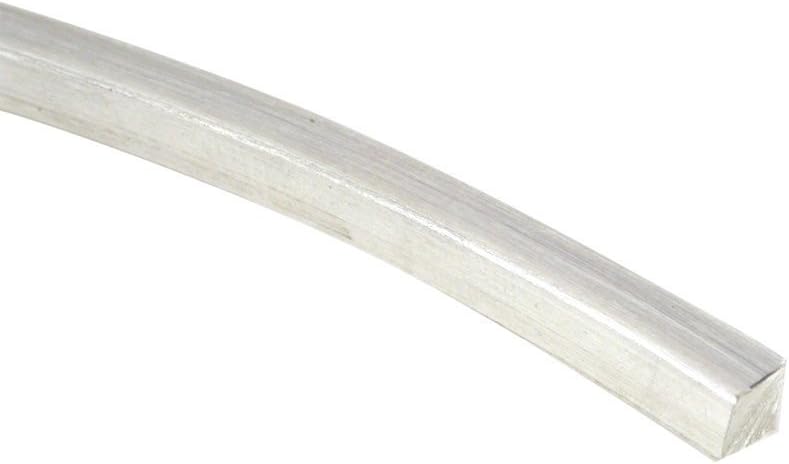 Sterling Silver (925) Square Wire 0.5mm to 2.0mm (1.6mm (14ga), 100 cm)