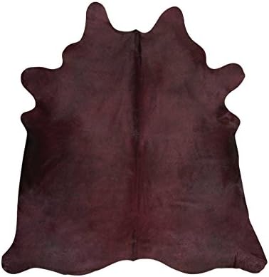 Saddlemans Aubergine CHSDAUBERGINE Cowhide Area Rugs 6' x 7.5'