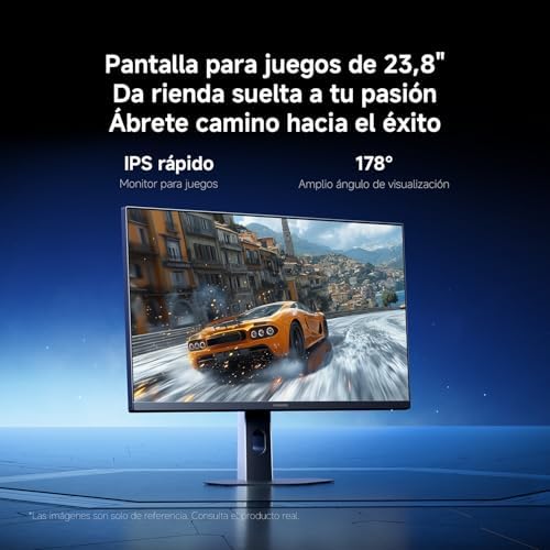 G24i 2026 Monitor Gaming de 24 Pulgadas, 200Hz, 1ms GTG, FreeSync Premium, HDR400, Fast IPS, 100% sRGB, 95% DCI-P3,Certificación TÜV Low Blue Light (1920 x 1080/HDMI 2.0/DP 1.4)