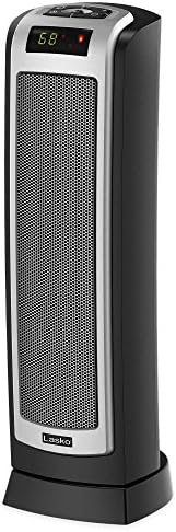 Lasko CT22722 Ceramic Tower Heater with Remote Control and Oscillation Made in USA