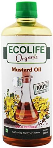 Ecolife Organic 1 Mustard Oil, 500Ml