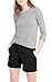 HyBrid & Company Womens Super Comfy Bermuda Walking Shorts