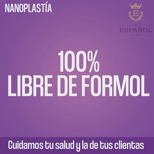 El Español Con Stylo | Kit Alaciado | Nanoplastia Sin Formol (500ml) y Shampo (500ml) | Alisa el cabello 100% con duración de 6 meses o más | Fácil de aplicar | Resultados profesionales | Cabello hidratado y brillante