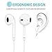 Wireless Headphones 8 Hrs Playback Sport Bluetooth Headphones HiFi Stereo Sound in-Ear Anti-Fall Off Earbuds with Mic, Earphones for Workout Gym Running - S05