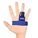 Trigger Finger Splint for Alleviating Finger Locking, Popping, Bending, Stiffness- Tendon Release and Pain Relief from Stenosing Tenosynovitis- Bonus Fastening Tape & Trigger Finger Solutions Booklet