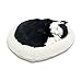 Signstek Breathing Sleeping Plush Kitty Cat Pet Black & White Shorthair