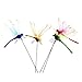 Hdecor Dragonfly Garden Ornaments & Patio Decor Butterfly Party Supplies for Garden Yard Planter Colorful Whimsical Dragonfly Stakes (20pcs wiht a gift)