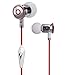 Monster Beats by Dr Dre iBeats Headphones with ControlTalk - In-Ear Noise Isolation - Chrome Retail Packaging (Discontinued by Manufacturer)