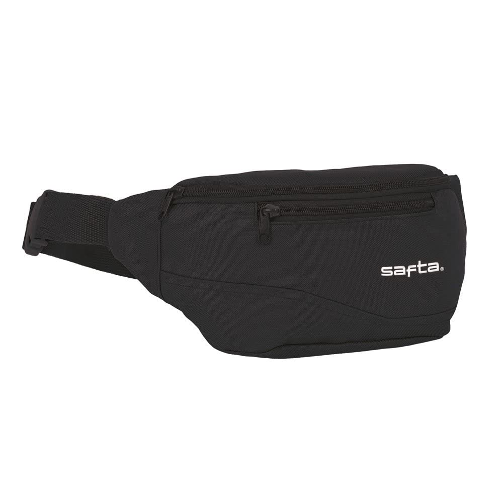 SAFTA Waist Bag with External Pocket, 230 x 90 x 120 mm