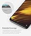 Ringke Invisible Defender Glass 3 Pack Compatible with Xiaomi Pocophone F1 Tempered Glass Screen Protector, Ultimate Clear Shield, High Definition Quality, 9H Hardness Technology for Poco F1