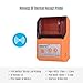 Aibecy GOOJPRT PT200 Portable Wireless BT 58mm Receipt Thermal Printer Mini Personal Bill Printer Compatible with ESC/POS Print Commands Set for iOS Android Windows for Restaurant Supermarket Retailthumb 1