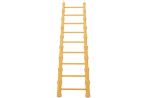 DRESSOOS Hanging Hamster and Bird Step Ladder Multi Functional Climbing Toy for Hamsters Parrots and Parakeets Ideal for Cage Exercise and Play and Design