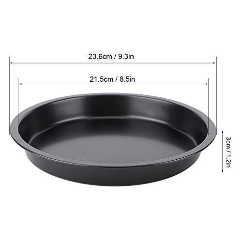 8 inch ronde pizzaplaat, non-stick pizza pan voor oven koolstofstalen bakpan keukenaccessoires - Afbeelding 8