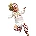 AMA(TM) Baby Boy Girl Christmas Set Romper Jumpsuit Bodysuit + Hairband + Leg Warm