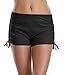ALove Swim Shorts Womens Stretchy Sporty Bathing Suit Bottoms Side V Slit Boyshorts Swimsuit Board Shorts
