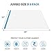 Bayco Vacuum Storage Bags, 8 Pack Jumbo Size (40