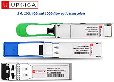UpGiga for Cisco WSP-Q40GLR4L Compatible 40GBASE-LR4L QSFP+ 1310nm 2km LC DOM Transceiver