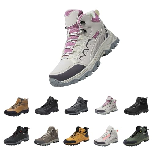 Waterproof Hiking Boots Men Walking Shoes Women Men's Trekking & Hiking Footwear Trekking Ankle Boots Outdoor Backpacking Lightweight Camping Climbing