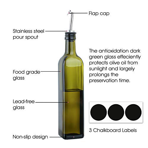1 PACK+Aozita+Glass+Olive+Bottle