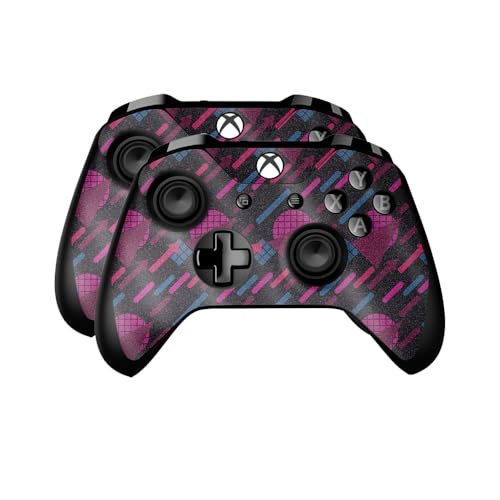 Glossy Glitter Skin Compatible with Microsoft Xbox One Controller (2 Pack) - Ma…