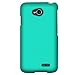 LG Optimus L70 (Metro PCS) Slim Light Hybrid Snap On Non-Slip Matte Hard Case Protex Rubberized Rubber Coating Protective Case - Mint - Retail Packaging