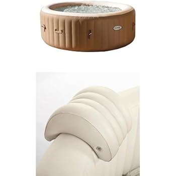 Amazon.com : Intex 77in PureSpa Portable Bubble Massage Spa Set and PureSpa Headrest : Garden 