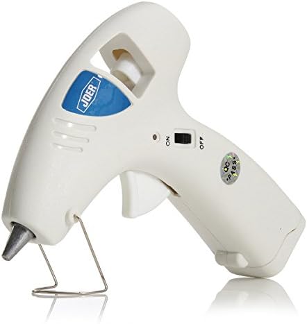 Raitool 10W Plastic Electronic Heating Hot Melt Glue White Hot Melt Glue Gun with 50Pcs Glue Sticks reptile heat gun hot glue holster r&amp;f air bondic liquid plastic welder stun starter mini