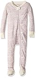 Burt's Bees Baby Baby Organic Zip Front Sleeper, Morning Haze Clustered Star, 18 Months