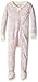 Burt's Bees Baby Baby Organic Zip Front Sleeper, Morning Haze Clustered Star, 18 Months