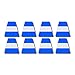 Firefighter Helmet Tets 8 Pack Tetrahedrons Fire Helmet Stickers - Blue with Stripe