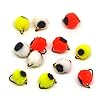 12pcs-1-Dozen-Fly-Fishing-Bead-Head-Glo-Egg-Mixed-White-Yellow-Orange-NEW