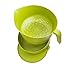 Heat Resistant Colander Drains Fast and Easy Catch Grease for Easy Cleanup, Storage and Disposal, Strain Jams and Jellies