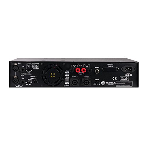 Buy Nady SPA 1400 Rack Stereo Power Amplifier (500W/Channel 4 Ohms), paralleled & bridged mono