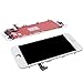 Flylinktech for iPhone 7 Screen Replacement White, LCD Display Digitizer Touch Screen for iPhone 7 Screen Assembly with Full Repair Tools