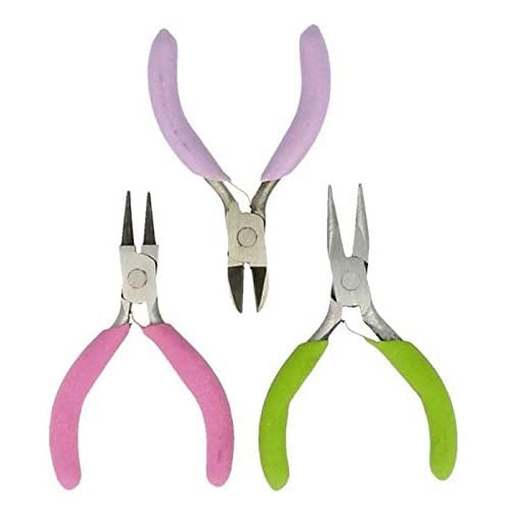 Artemio Set of 3 mini jewellery clips, 7 x 20.5 cm