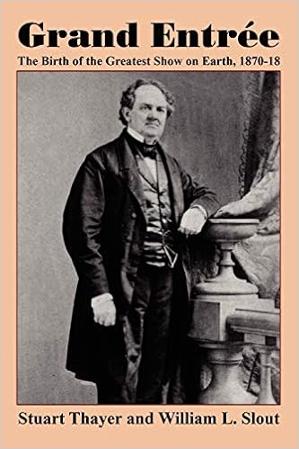 Grand Entree The Birth Of The Greatest Show On Earth 1870 1875 Amazon It Thayer Stuart Slout William L Libri In Altre Lingue